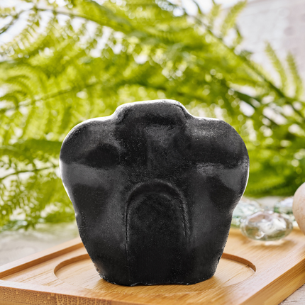 Authentic natural stone Ganesha statue utilized for manifestation rituals and attracting financial abundance.
